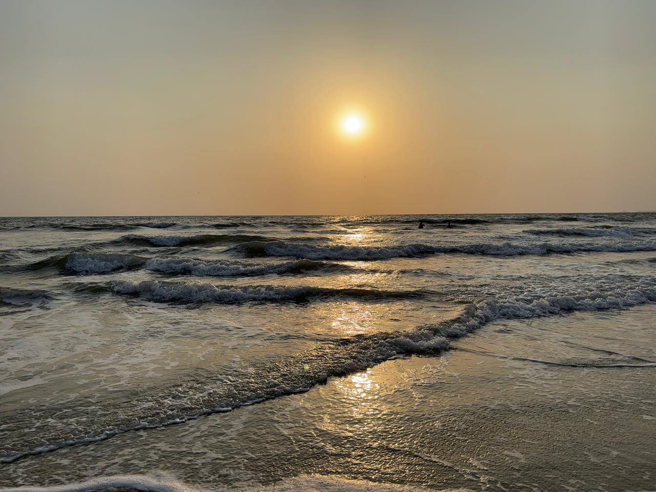 Colva Arabian Sea Sunset