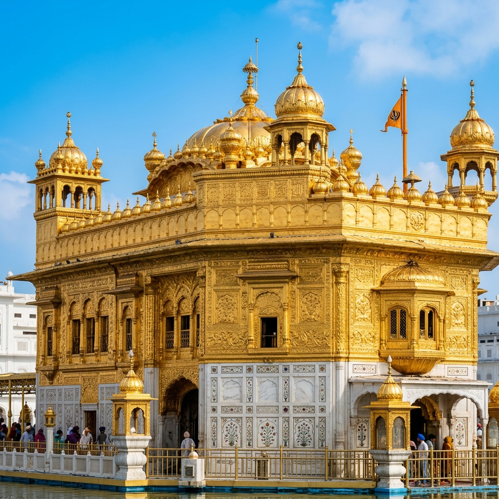 Intricate Gold Dome Architecture