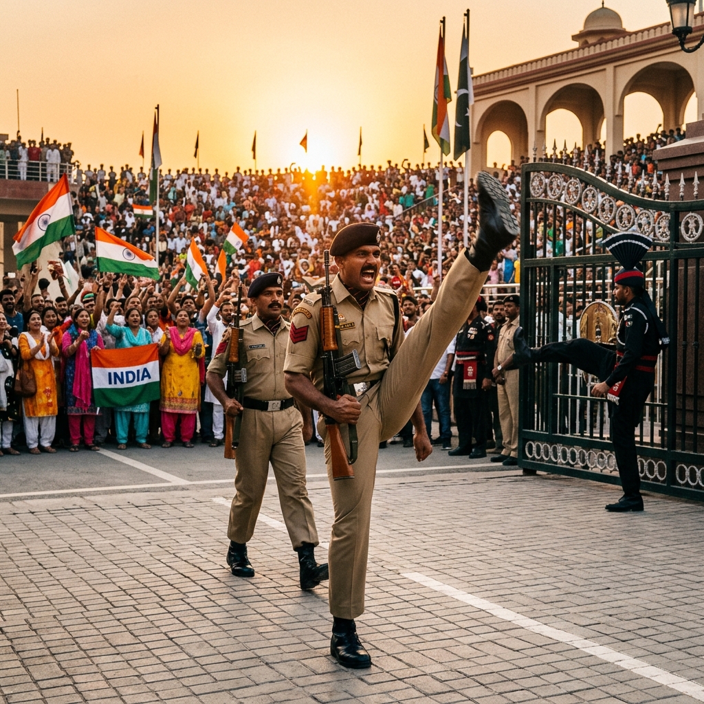 Wagah Border Ceremony