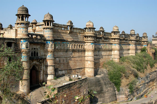 Man Mandir Palace Tiles