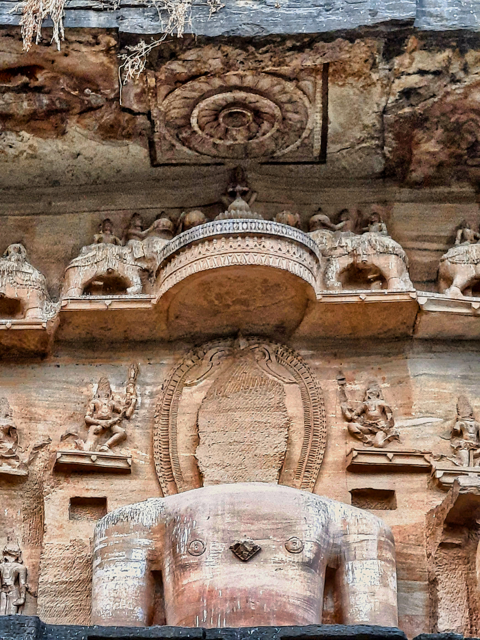 Gopachal Rock-Cut Statues