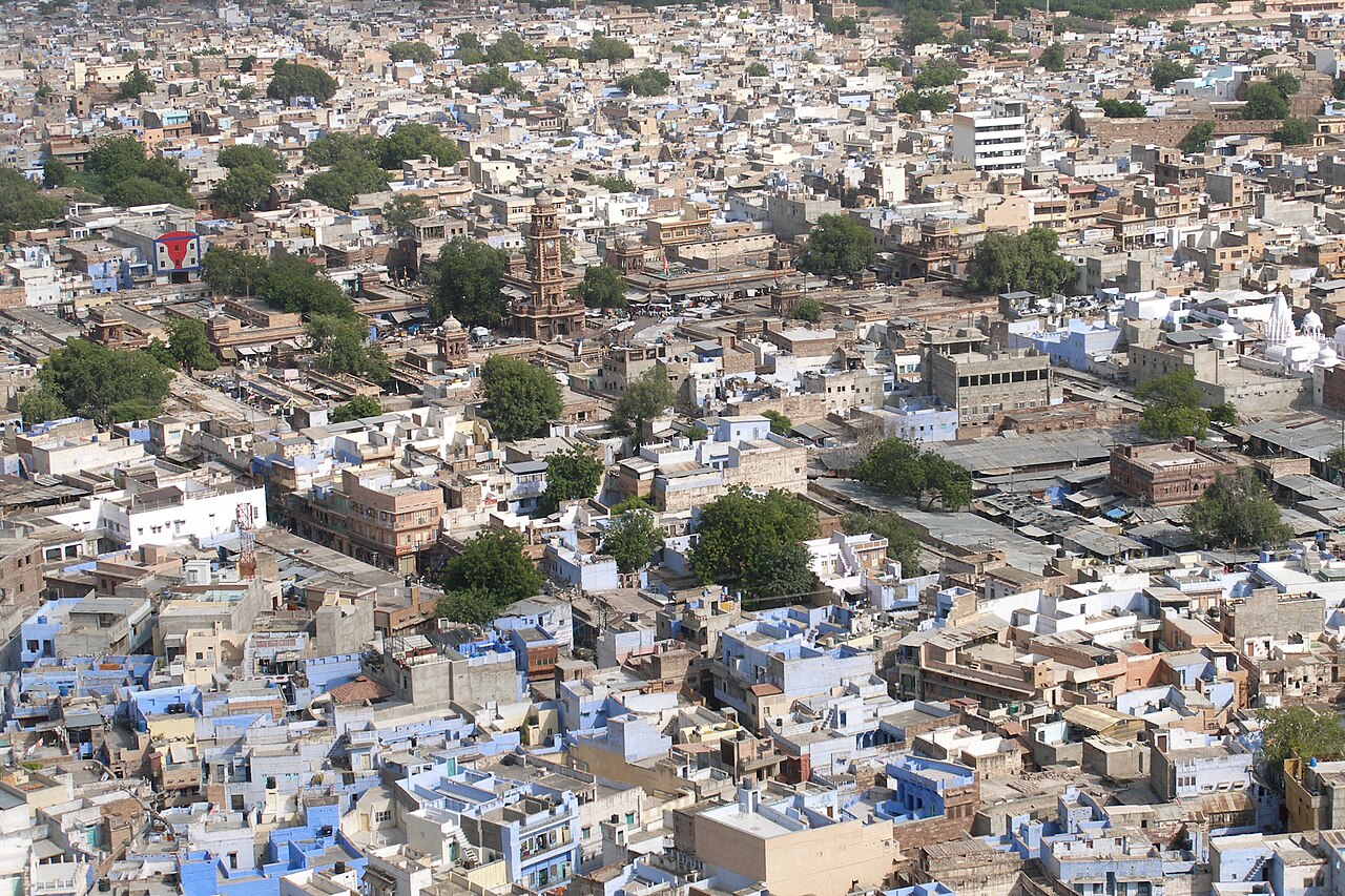Blue City Rooftop Vistas