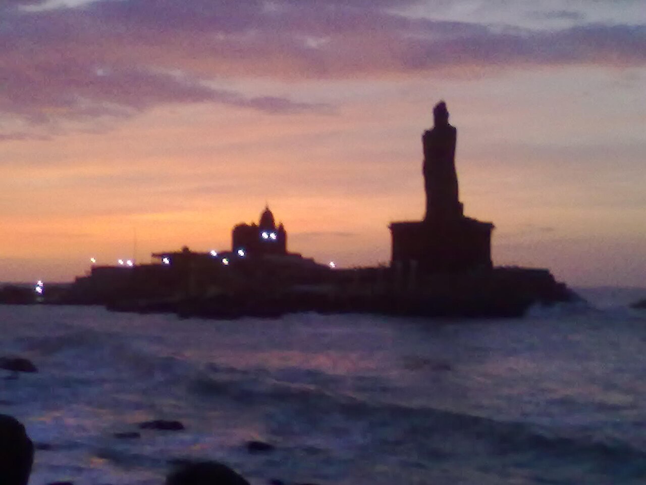 Vivekananda Memorial on Sea Rock
